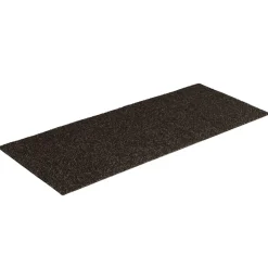 vidaXL trappemåtter selvklæbende 15 stk. 60x25 cm mørkebrune rektangulære