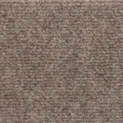 vidaXL trappemåtter selvklæbende 5 stk. 56x17x3 cm beige halvrund