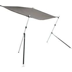 vidaXL T-sejl til båd 170x170x(113-182,5) cm forlængerdel antracitgrå