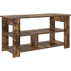 vidaXL TV stand Røget eg 100 x 40 x 50 cm
