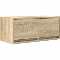 vidaXL tv-bord 60x31x25,5 cm konstrueret træ sonoma-eg