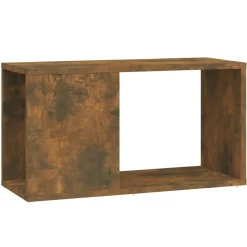 vidaXL tv-bord 60x24x32 cm konstrueret træ røget egetræsfarve