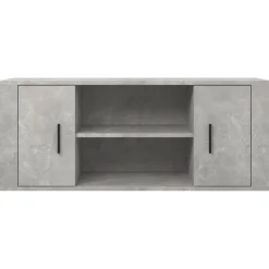 vidaXL tv-bord 100x35x40 cm konstrueret træ betongrå