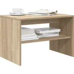 vidaXL tv-bord 60x40x40 cm konstrueret træ sonoma-eg