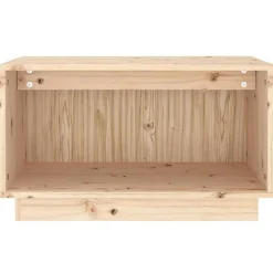 vidaXL tv-bord 60x35x35 cm massivt fyrretræ