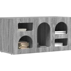 vidaXL TV-skab Grå Sonoma 80 x 35 x 40 cm Konstrueret træ