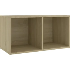 vidaXL tv-skab 72x35x36,5 cm konstrueret træ sonoma-eg