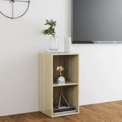 vidaXL tv-skab 72x35x36,5 cm konstrueret træ sonoma-eg