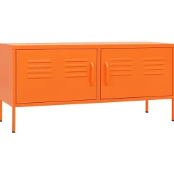 vidaXL tv-skab 105x35x50 cm stål Orange