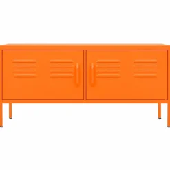 vidaXL tv-skab 105x35x50 cm stål Orange
