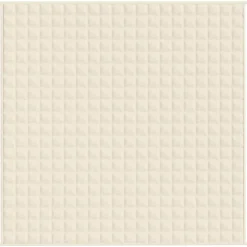 vidaXL tyngdetæppe 200x200 cm 13 kg stof lys cremefarve