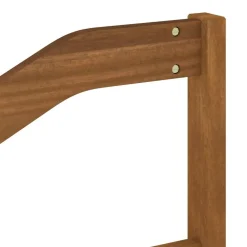 vidaXL Udendørs Mellem Sofa Massivt Akacietræ Naturfarvet