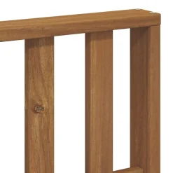 vidaXL Udendørs Mellem Sofa Massivt Akacietræ Naturfarvet