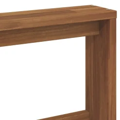 vidaXL Udendørs Mellem Sofa Massivt Akacietræ Naturfarvet