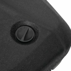 vidaXL udendørs parasolfod sort
