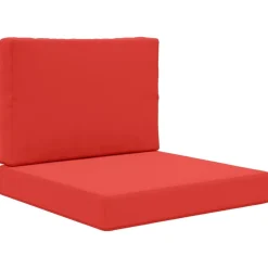 vidaXL Udendørs Sofa Pude 2 pcs Rød Polyester