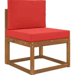 vidaXL Udendørs Sofa Pude 2 pcs Rød Polyester