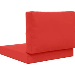 vidaXL Udendørs Sofa Pude 2 pcs Rød Polyester