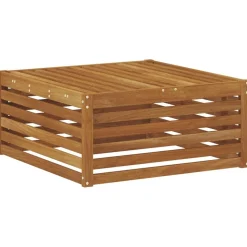 vidaXL Udendørs sofagruppe 6 pcs Naturfarvet