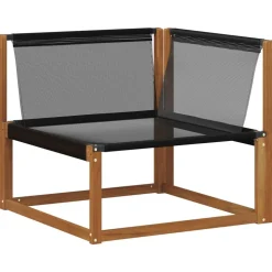 vidaXL Udendørs sofagruppe 8 pcs Naturlig og Beige Massivt Akacietræ