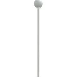 vidaXL udendørs standerlamper 3 stk. 215 cm rustfrit stål sølvfarvet
