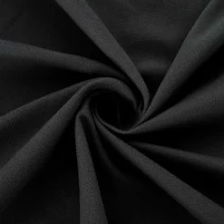 vidaXL Udendørs stol håndklæder 2 pcs Sort 130 x 60 cm