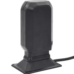vidaXL udendørs strømforsyning 15,5x11x24 cm med spyd sort og grøn