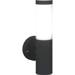vidaXL Udendørs væglampe Sort 15 x 7,5 x 33 cm