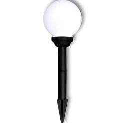 vidaXL udendørslamper 4 stk. LED 15 cm med jordspyd
