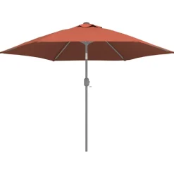 vidaXL udskiftningsdug til parasol 300 cm terrakotta