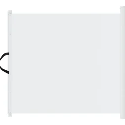 vidaXL udtrækkelig låge til kæledyr 82,5x125 cm hvid