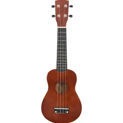 vidaXL ukulelesæt sopran med taske til børn 21
