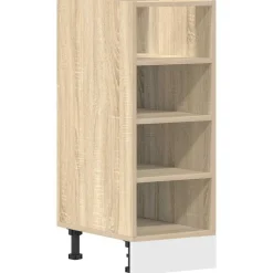 vidaXL underskab "Riga" Sonoma Eg 30x44,5x81,5 cm konstrueret træ