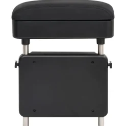 vidaXL universelt armlæn til bil 23x8x(30-38) cm ABS sort