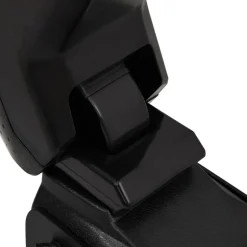 vidaXL universelt armlæn til bil 13x33x(33-53) cm ABS sort