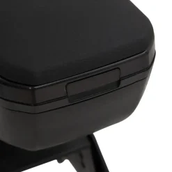 vidaXL universelt armlæn til bil 13x33x(33-53) cm ABS sort