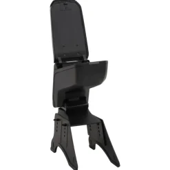 vidaXL universelt armlæn til bil 14x30x(32-48,5) cm ABS sort
