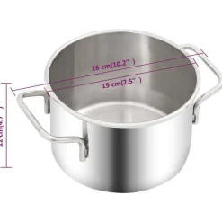 vidaXL vakuumkammer 3,7 l rustfrit stål