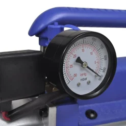 vidaXL vakuumkammer med enkelttrins pumpe 7,4 l