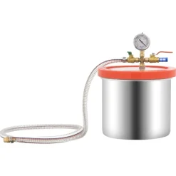 vidaXL vakuumkammer med 2-trins pumpe 7,4 l