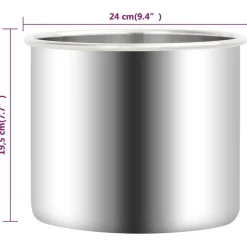 vidaXL vakuumkammer med 2-trins pumpe 7,4 l