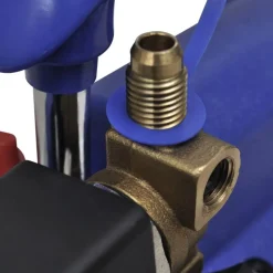 vidaXL vakuumkammer med 2-trins pumpe 3,7 l