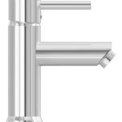vidaXL vandhane til badeværelseshåndvask 130x176 mm kromfinish