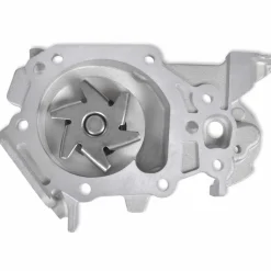 vidaXL Vandpumpe Sølv Metal