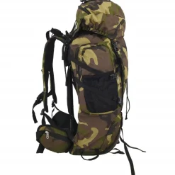 vidaXL vandretaske 60 l camouflage oxfordstof grøn