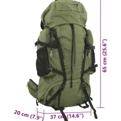 vidaXL vandretaske 60 l oxfordstof armygrøn