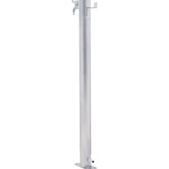 vidaXL vandsøjle 40 cm rund rustfrit stål