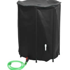 vidaXL vandtank med hane sammenfoldelig 750 l PVC