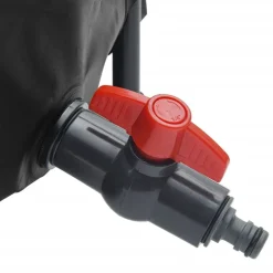 vidaXL vandtank med hane sammenfoldelig 750 l PVC