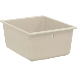 vidaXL Vask Beige 370 x 460 mm 80% Kvarts og 20% Resin